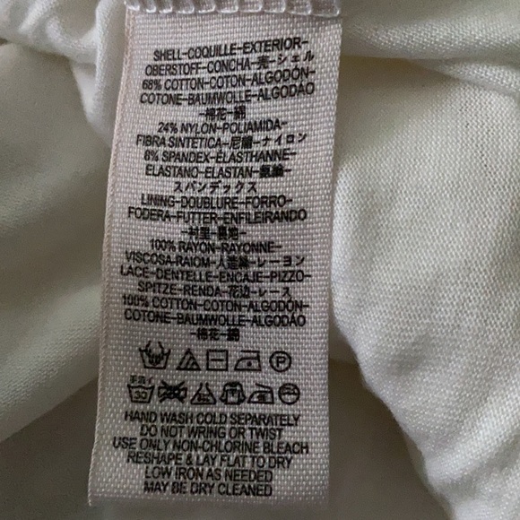 NWT free people dress white M - Picture 8 of 8